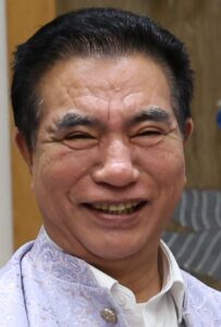 Portrait of Lalduhoma, Chief Minister of Mizoram