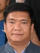 Portrait of Pema Khandu, Chief Minister of Arunachal Pradesh