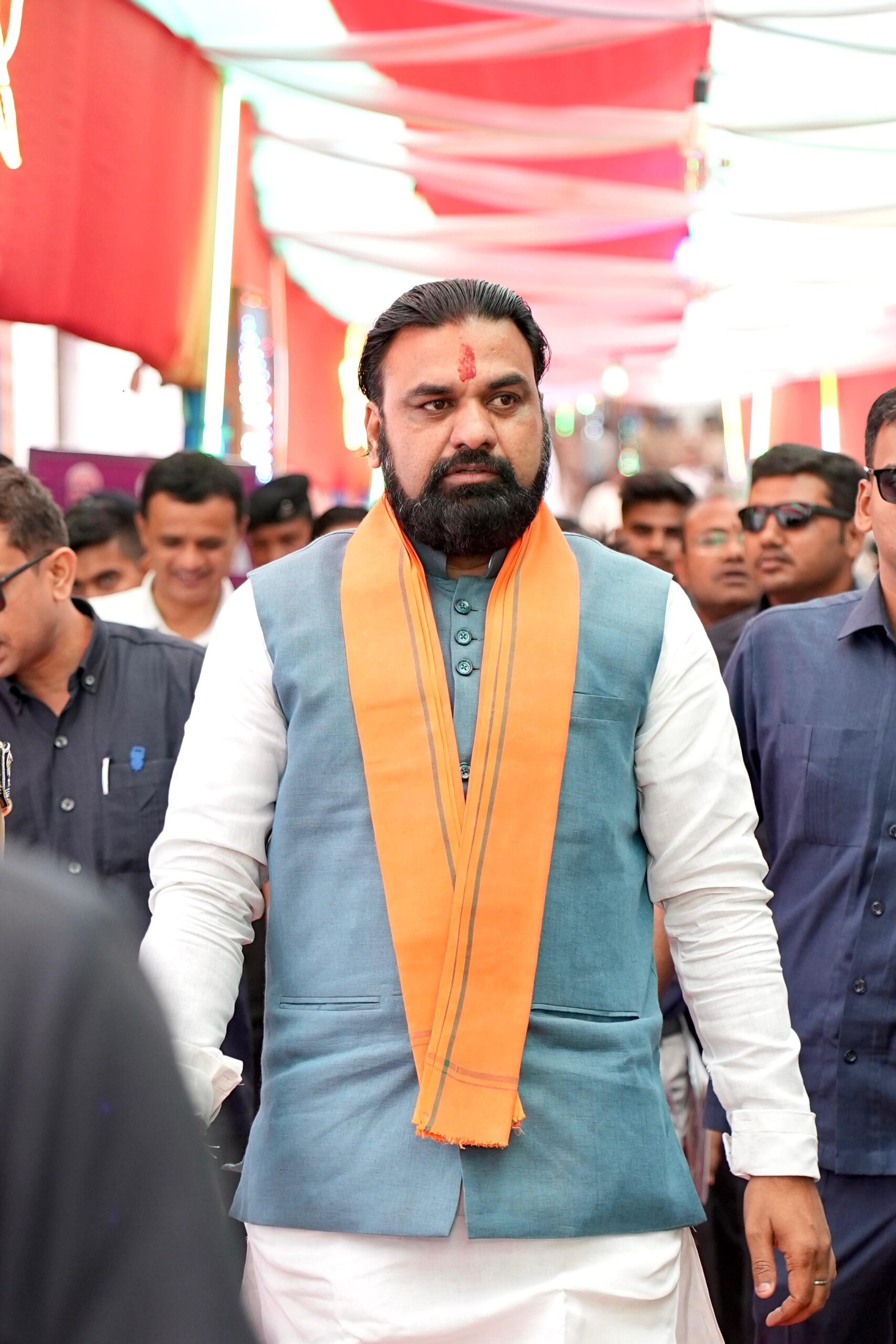 Portrait of Samrat Choudhary, Chief Minister of Bihar
