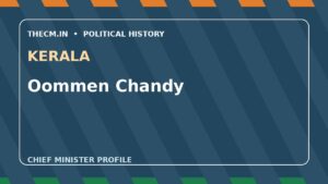 Oommen Chandy – Chief Minister profile of Kerala